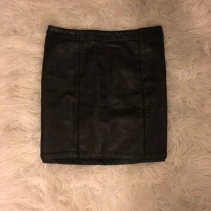Forever 21 Leather Skirt